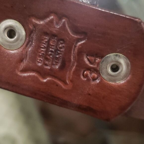 Hand made leather belt - Picture 7 of 7